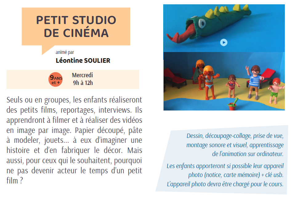 Petit Studio de Cinéma