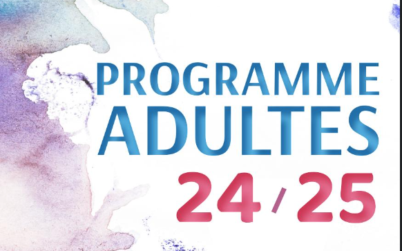 Programme Adultes 2024-2025