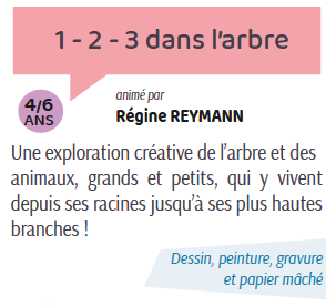 1 – 2 – 3 dans l’arbre