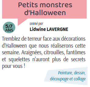 Petits monstres d’Halloween