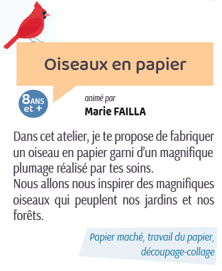 Oiseaux en papier